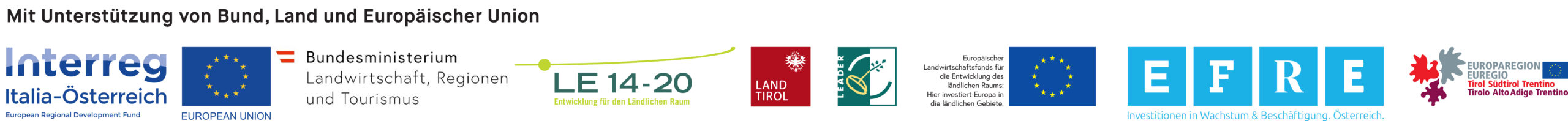 Logoleiste Interreg-Förderung